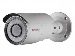 HD-TVI видеокамера уличная с ИК подсветкой и вариофокальным объективом HiWatch DS-T206 (2.8-12 mm) компании "Оптимрус" в городе Краснодар