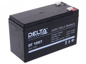 Аккумуляторная батарея Delta DT 12В 7А/ч компании "Оптимрус" в городе Краснодар