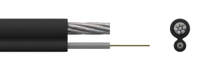 Кабель оптический на тросу ОКПЦ-02-1х8Е3-(4,0) компании "Оптимрус" в городе Краснодар