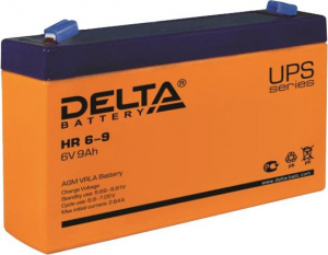 Аккумуляторная батарея Delta HR 6-9 (6V / 8.8Ah) компании "Оптимрус" в городе Краснодар