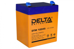 Аккумуляторная батарея Delta DTM 12045, 12 В, 4,5 А.ч. компании "Оптимрус" в городе Краснодар