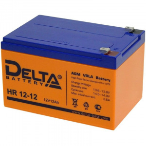 Аккумуляторная батарея Delta HR 12-12 (12V / 12Ah)  компании "Оптимрус" в городе Краснодар