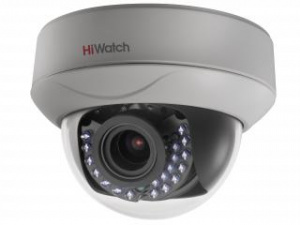 HD-TVI видеокамера внутренняя с ИК подсветкой и вариофокальным объективом HiWatch DS-T207 компании "Оптимрус" в городе Краснодар