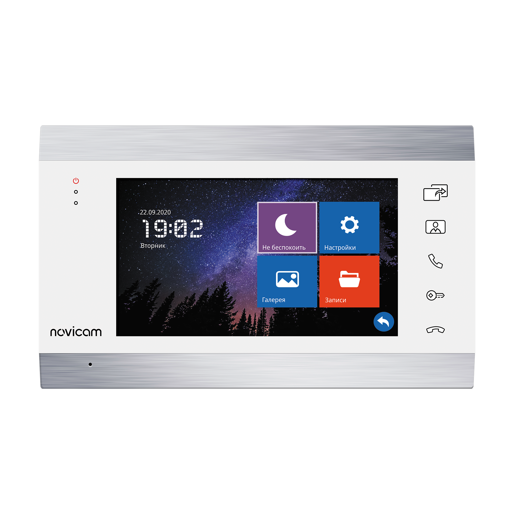 Видеодомофон 7" Novicam MAGIC 7 WHITE HD