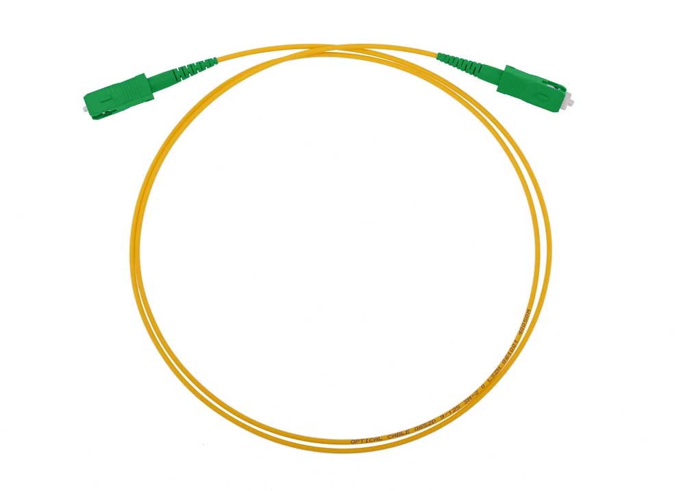 Патч-корд оптический ШОС-SM/3.0 мм-SC/APC-SC/APC-1.0 м