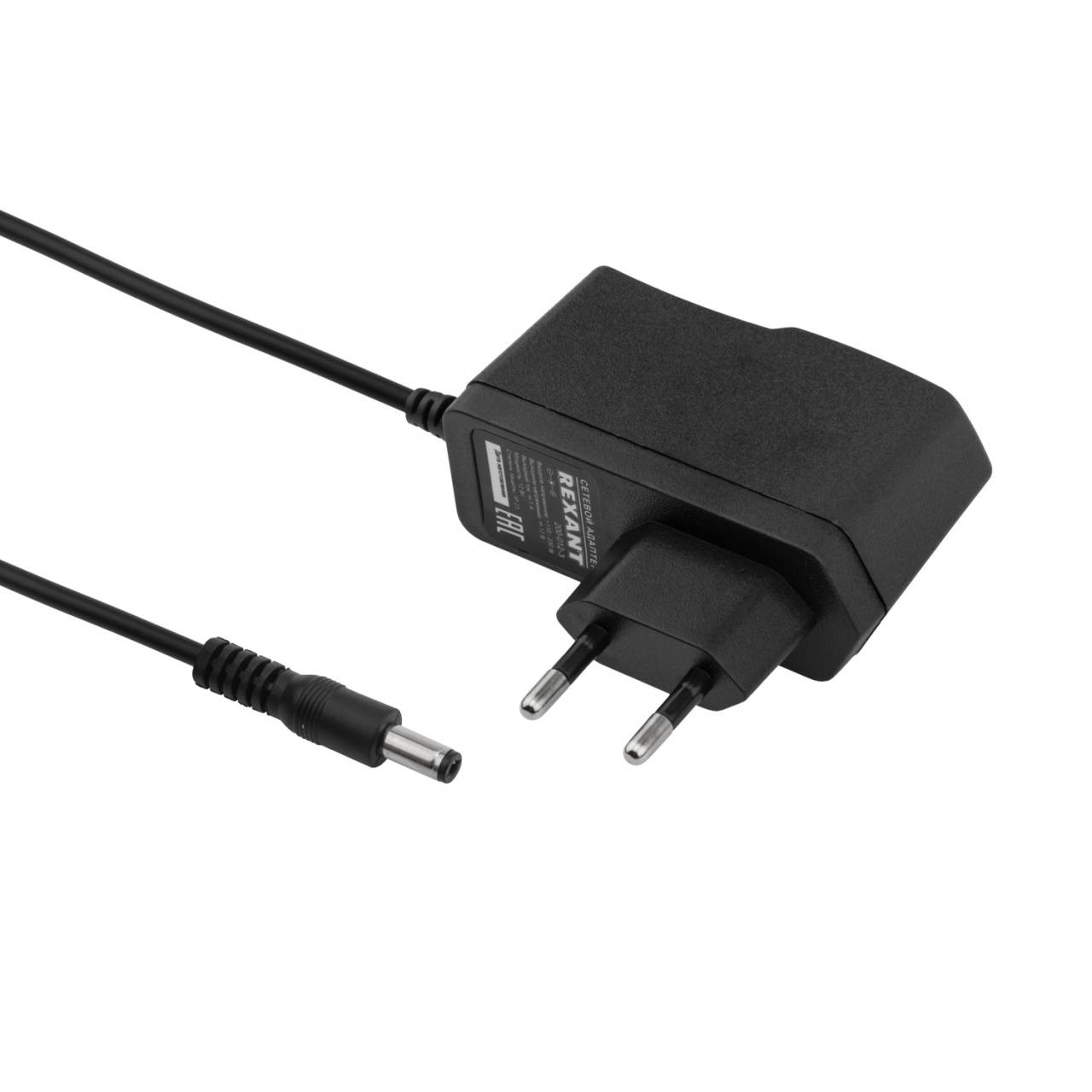 Источник питания 110-220V AC/12V DC, 1А, 12W с DC разъемом подключения 5.5*2.1, без влагозащиты