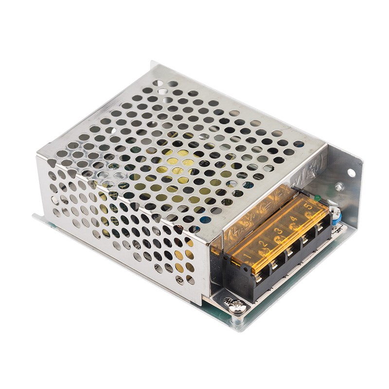 Источник питания 220V AC/12V DC, 2A, 24W с разъёмами под винт, без влагозащиты (IP23)