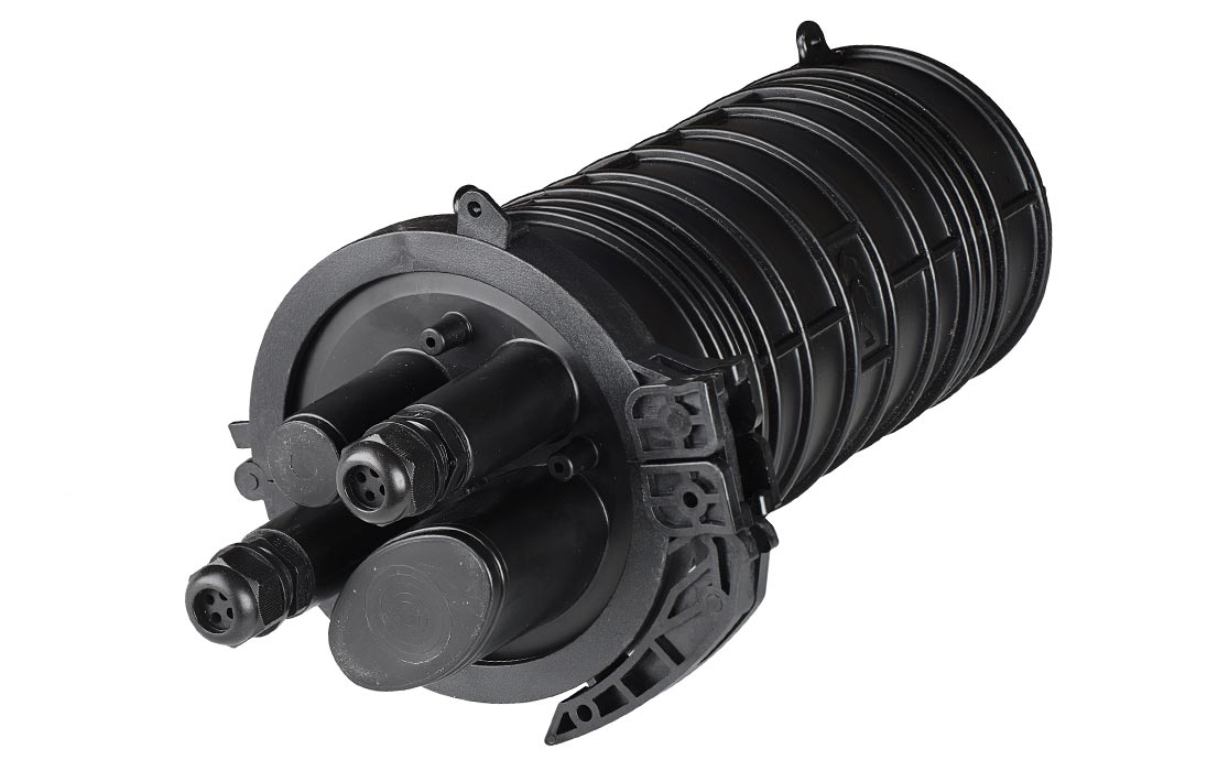 Муфта-кросс МКО-К6/CМ3-2/4SC-2SC-2SC/APC-2SC/APC-2ФТ4х3 (2 фитинга 4х3,0 мм) ССД