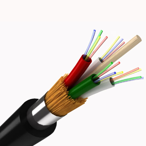 Кабель оптический в пластиковые трубы ОККТМН-10А-01-0,22-16-(2,7)