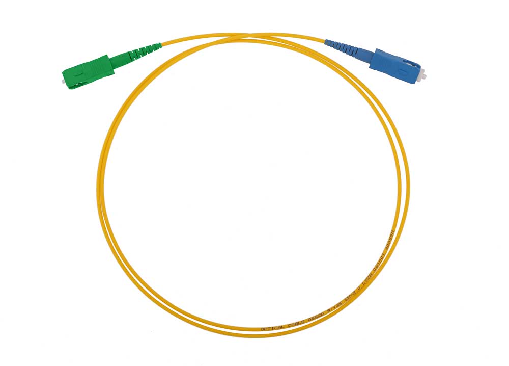 Патч-корд оптический ШОС-SM/2.0 мм-SC/APC-SC/UPC-1.0 м