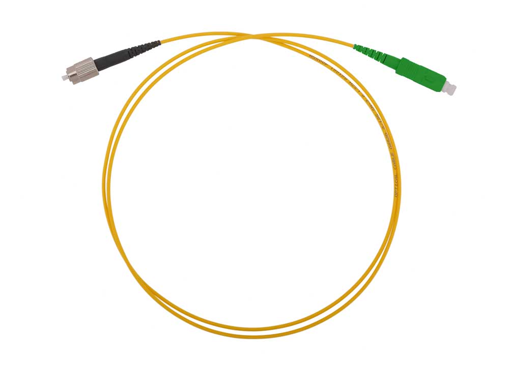 Патч-корд оптический ШОС-SM/2.0 мм-FC/UPC-SC/APC-1.0 м
