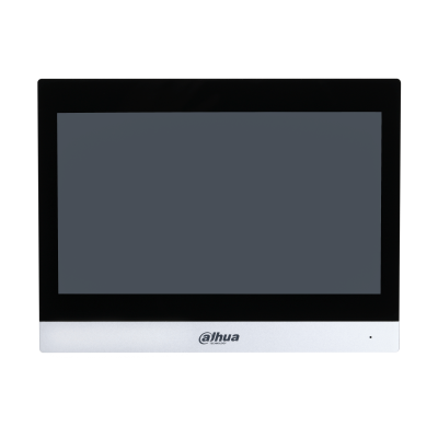 IP видеодомофон 10" с Wi-Fi DAHUA DHI-VTH8641KMS-WP (Серебряный)