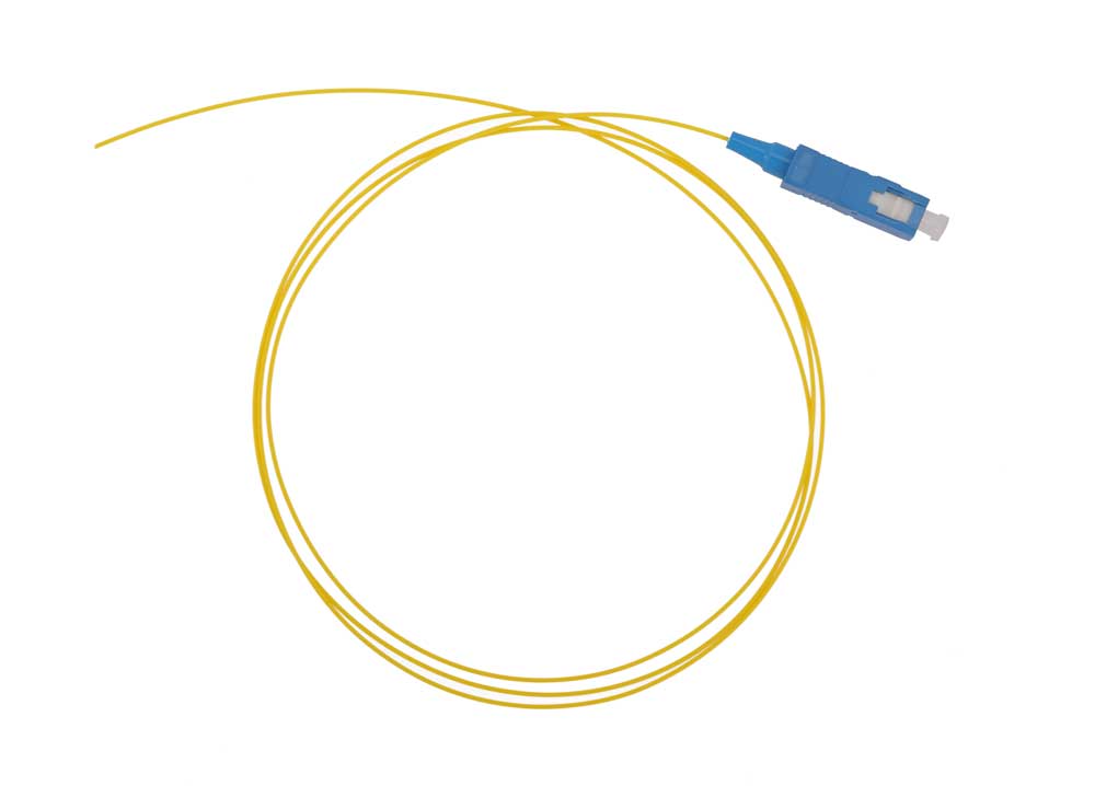 Шнур ШОС-S7/0.9 мм-SC/APC-p/t -1.0 м (G657)