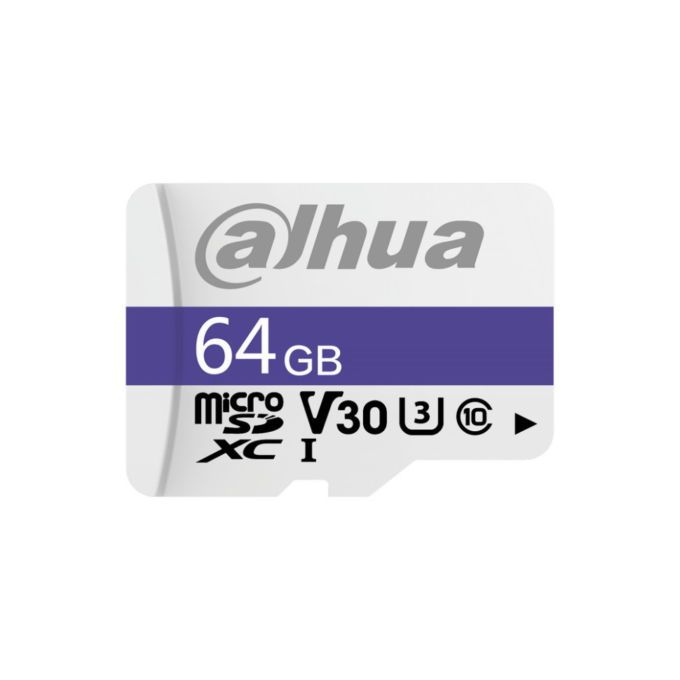 Карта памяти MicroSD 64Гбайт DAHUA DHI-TF-C100/64GB