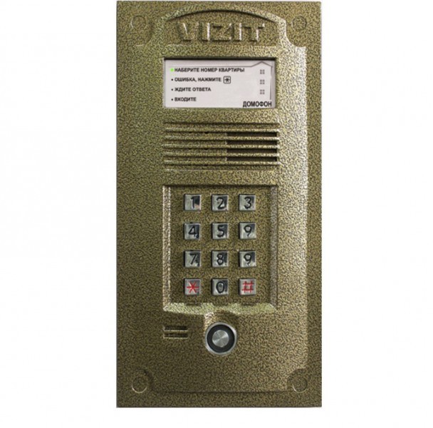 Вызывная панель аудиодомофона БВД-310F