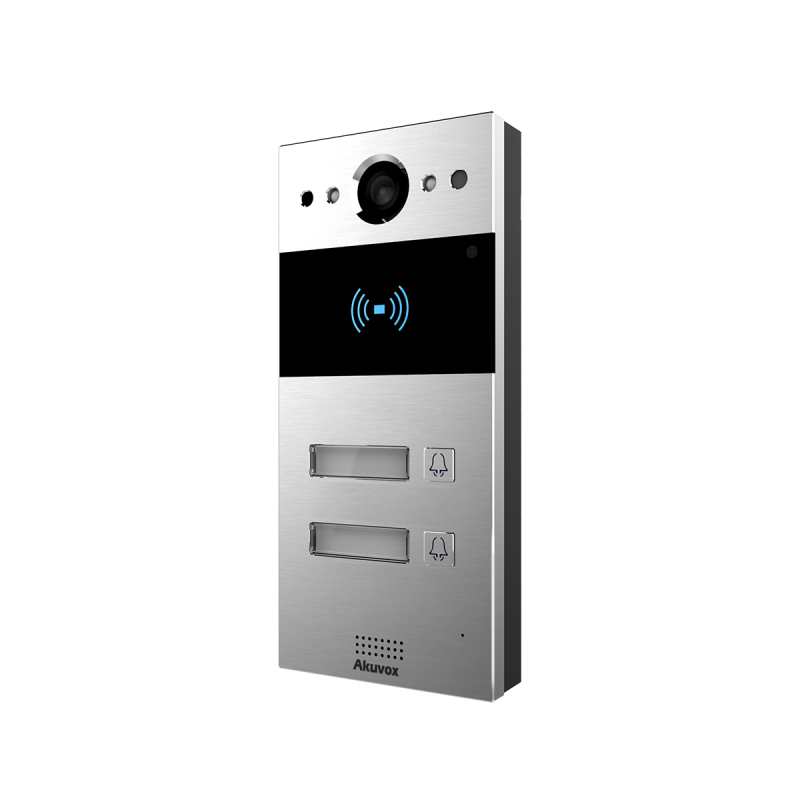 Малоабонентская аудио/видео SIP-панель Akuvox R20Bx2 On-Wall