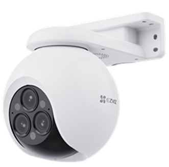 PTZ IP видеокамера с Wi-Fi уличная EZVIZ H80F (8 шт.)
