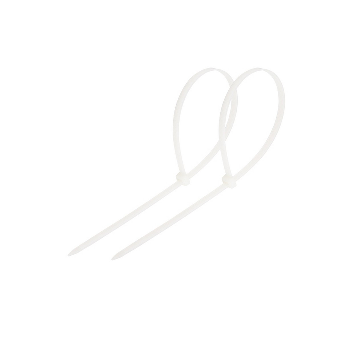 Хомут nylon 300 х 4,0 мм 100 шт белые Proconnect