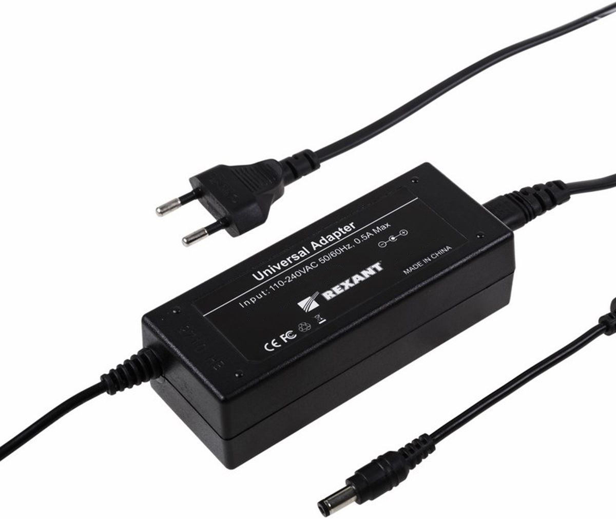 Источник питания 110-220V AC/5V DC, 3А, 15W с DC разъемом подключения 5.5*2.1, без влагозащиты