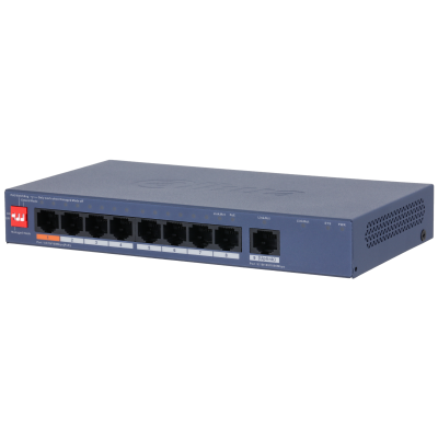9 портовый с 8-РОЕ управляемый коммутатор Dahua DH-CS4009-8ET1GT-60