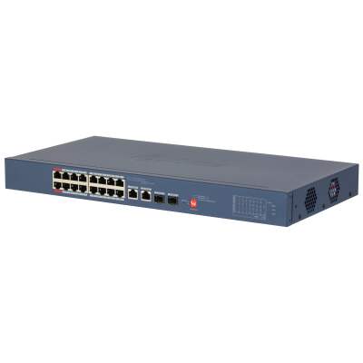 18 портовый с 16-РОЕ управляемый коммутатор DAHUA DH-CS4218-16ET-240