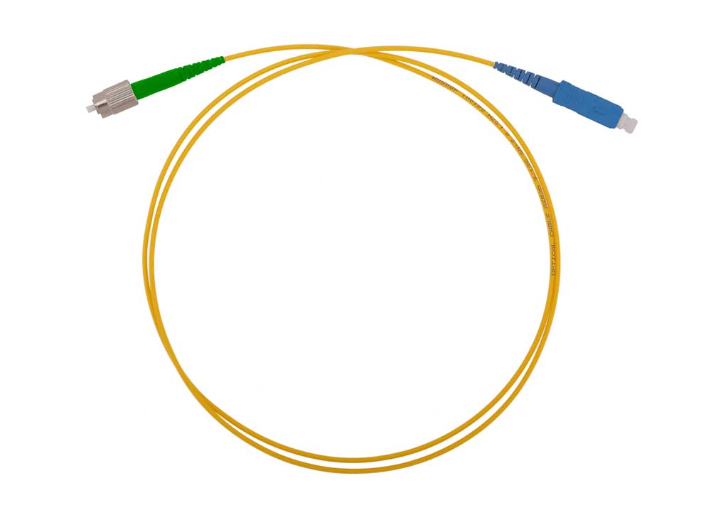 Патч-корд оптический ШОС-SM/2.0 мм-FC/APC-SC/UPC-1.0 м