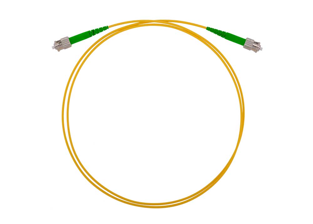 Патч-корд оптический ШОС-SM/2.0 мм-FC/APC-FC/APC-1.0 м