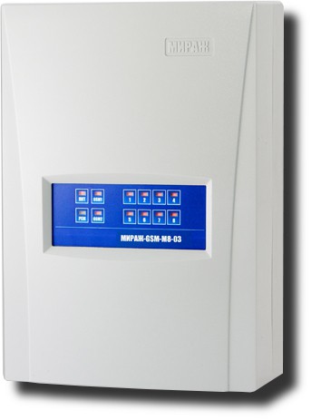 Мираж-GSM-M8-03 Контроллер с поддержкой 2-х сетей стандарта GSM/GPRS-900/1800