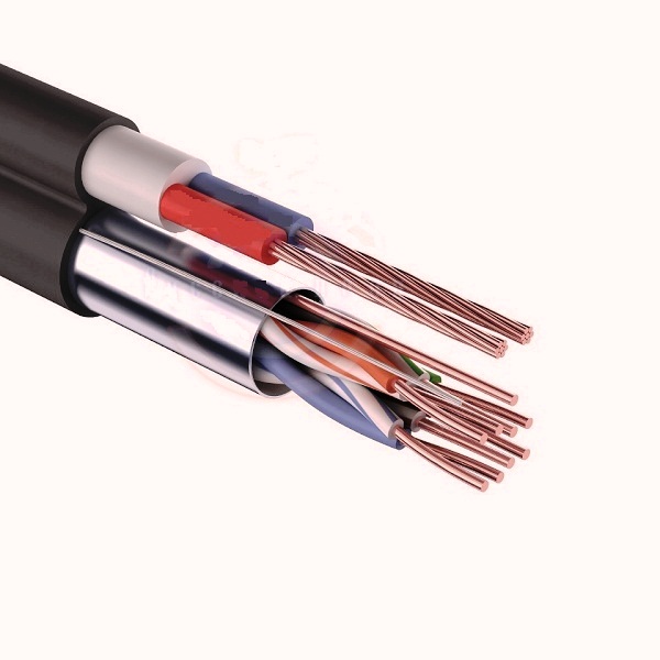 multi Кабель FTP 4PR 24AWG CAT5e + 2x0,75 OUTDOOR OptimLAN