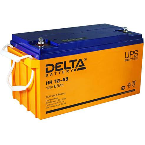 Аккумуляторная батарея Delta HR 12-65 (12V / 65Ah)