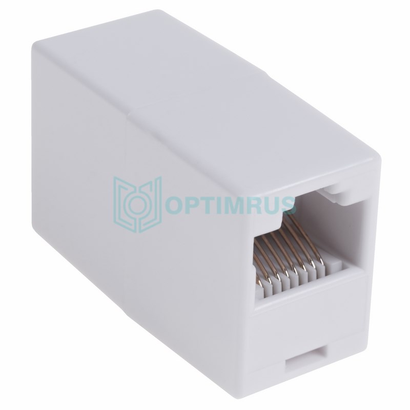 Кoмпьютерный проходник RJ-45 (8P-8C) Cat. 5e (Гнездо-Гнездо) PROconnect