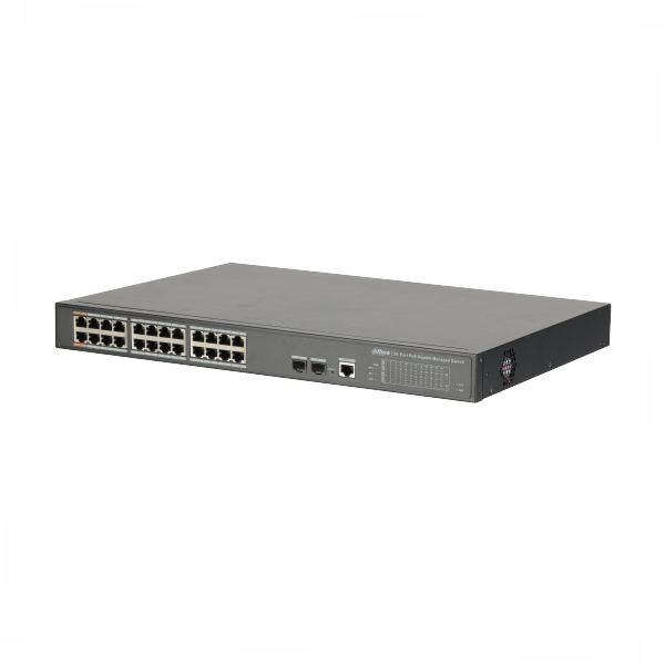 26 портовый с 24-РОЕ коммутатор Dahua DH-PFS4226-24GT-360