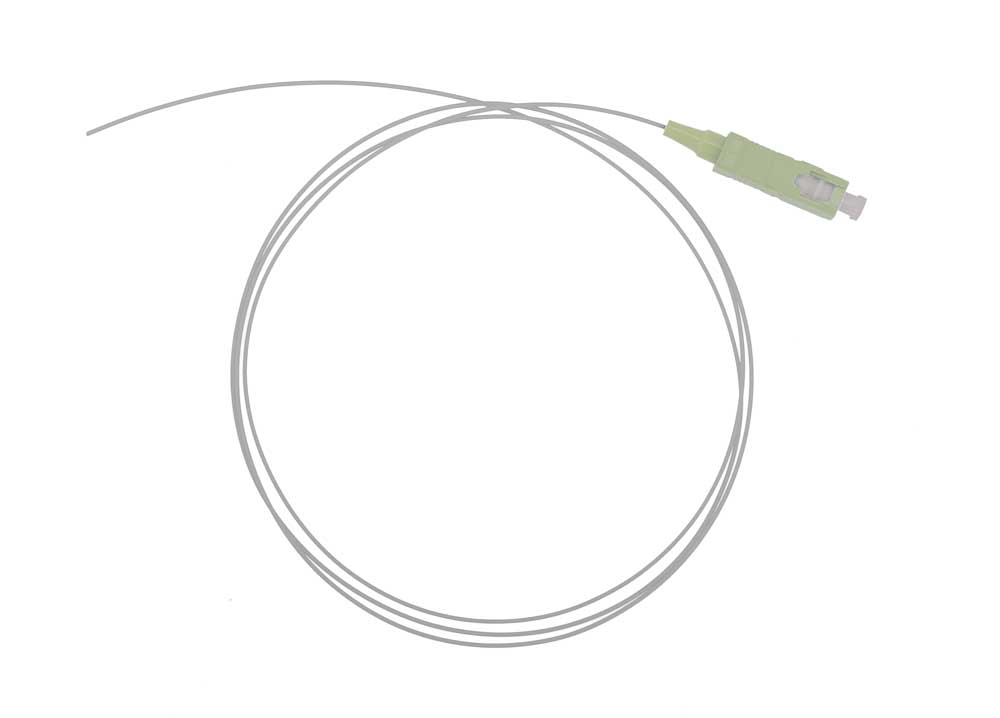 Шнур оптический (пигтейл) ШОС-MM62/0.9 мм-SC/PC -p/t -1.0 м