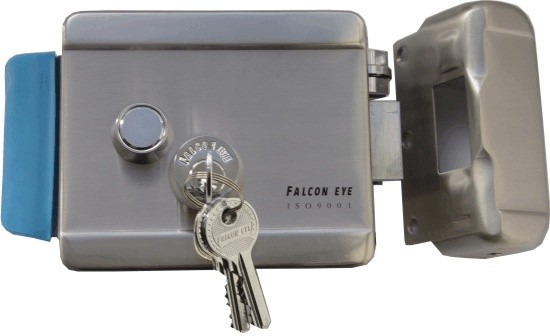 Замок электромеханический накладной Falcon Eye FE-2369 (Нержавеющая сталь)