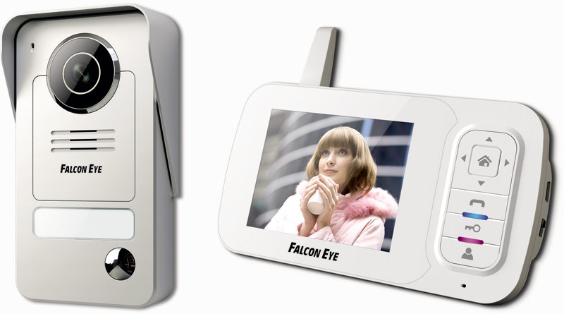 Wi-Fi видеодомофон цветной Falcon Eye FE-35WI