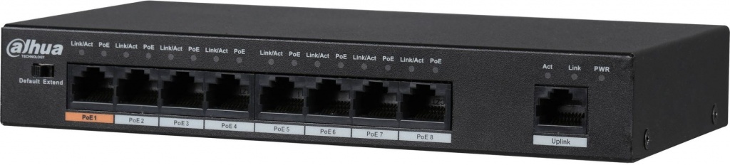 PoE коммутатор DAHUA DH-PFS3009-8ET-96